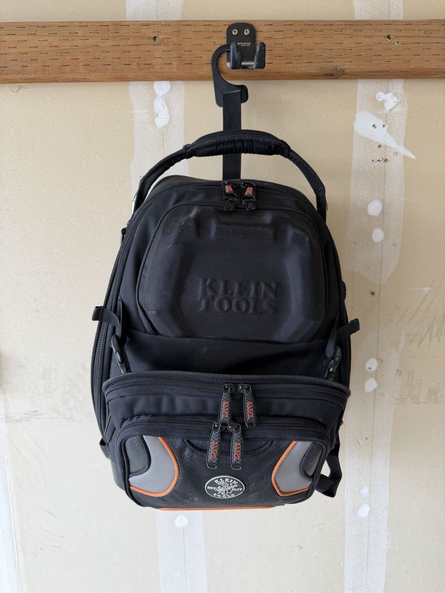 Klein Tools Tradesman Pro Organizer Ultimate Electrician Tool Bag Backpack 55421BP-14