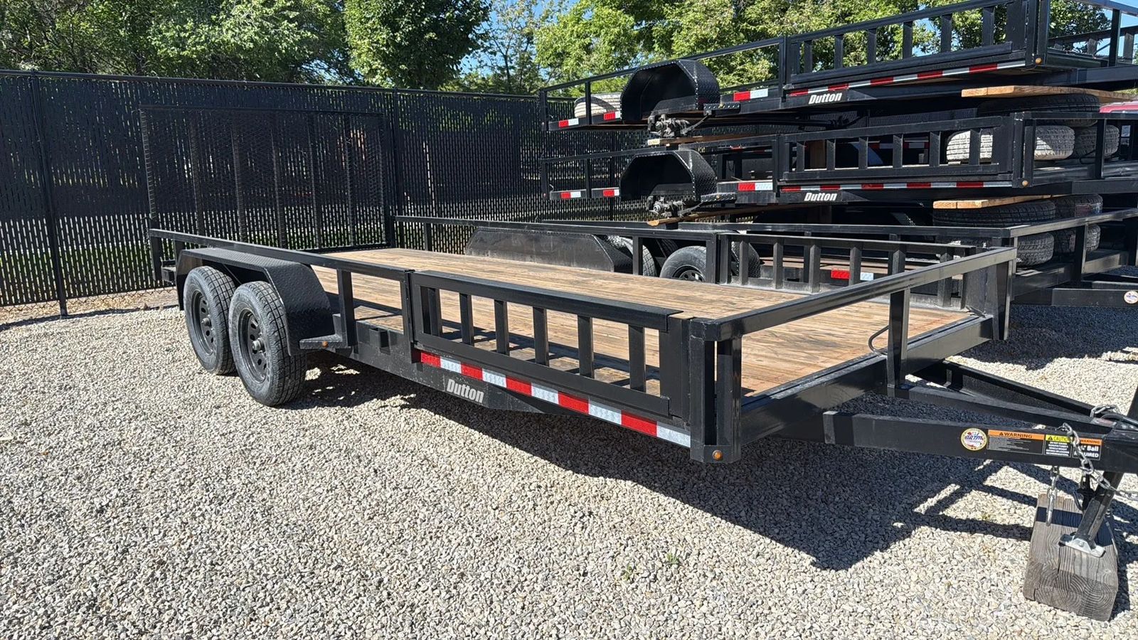 7x18’ Tandem Axle HYBRID 7K *SPARE TIRE INCLUDED*