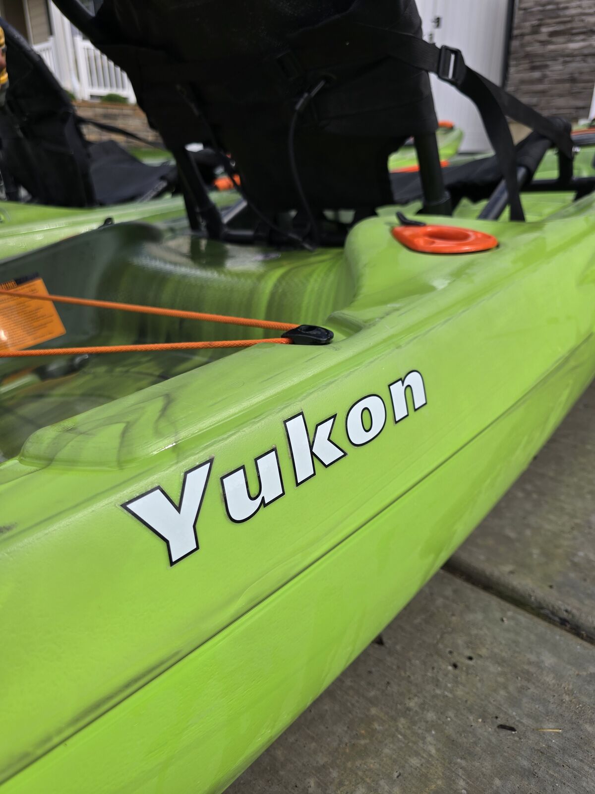 Lifetime Yukon Sit on Top Fishing ready Kayak