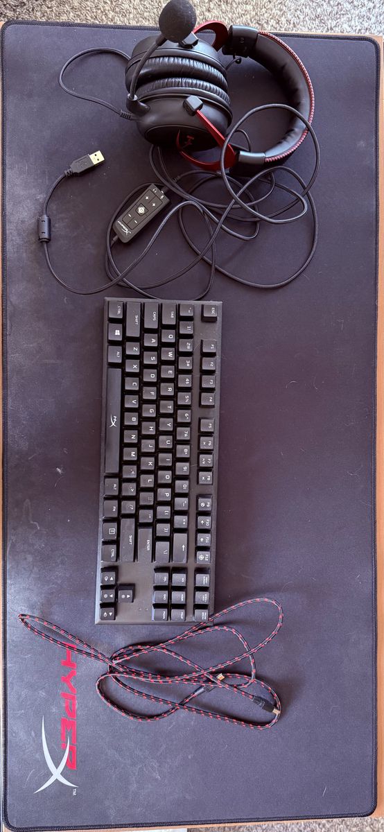 Hyperx Alloy FPS pro and Cloud alpha II