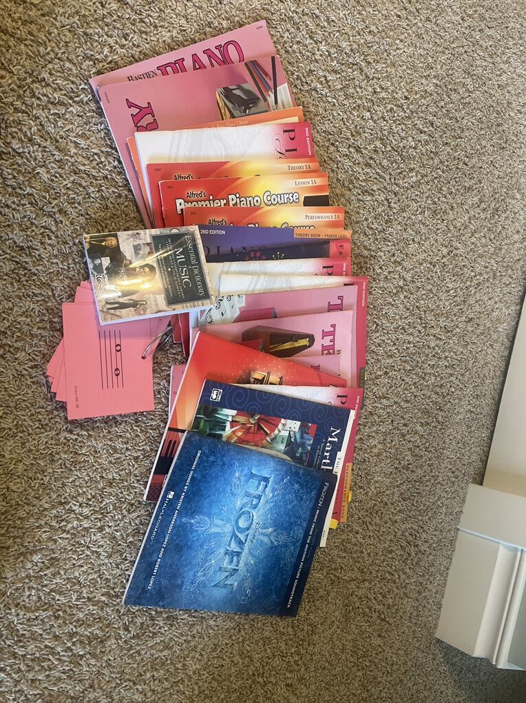 Assorted Piano Books