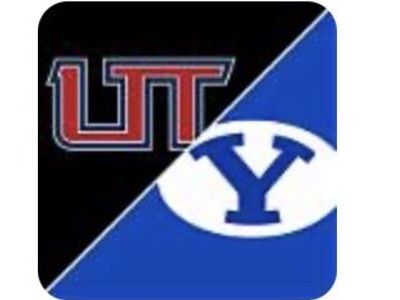 Byu Football tickets vs Utah Tech 9/5 ROW 1 ACTUAL FRONT ROW