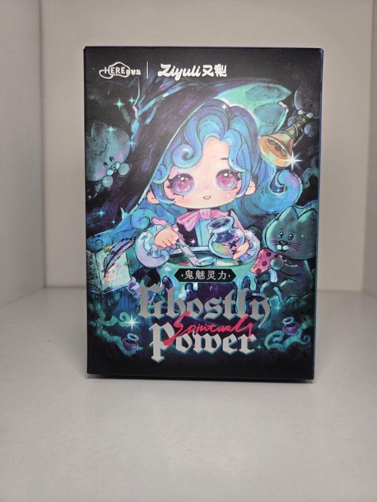 HERESY Ziyuli Ghostly Power Blind Box Figure Scarlet Night Pink Hair Devil Girl