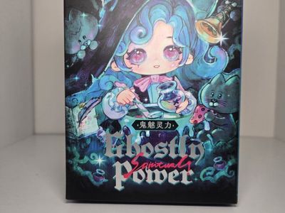 HERESY Ziyuli Ghostly Power Blind Box Figure Scarlet Night Pink Hair Devil Girl