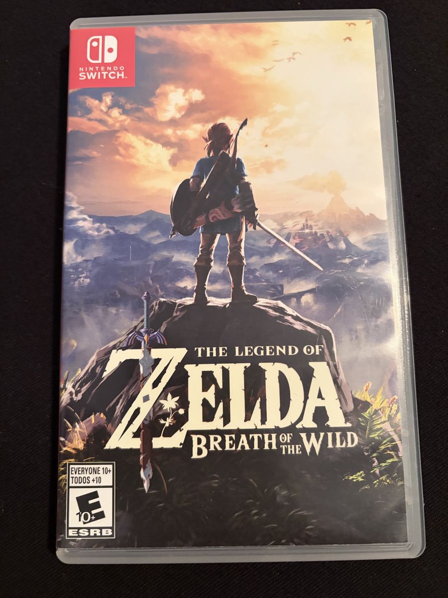 Nintendo Switch The Legend of Zelda: Breath of the Wild ESRB E10+ Action-Adventure Game