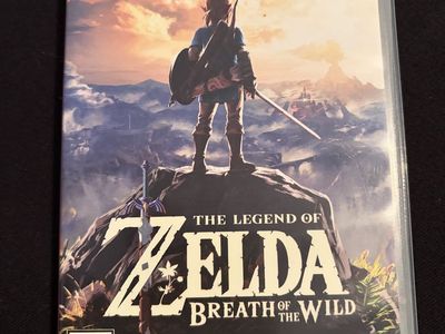 Nintendo Switch The Legend of Zelda: Breath of the Wild ESRB E10+ Action-Adventure Game