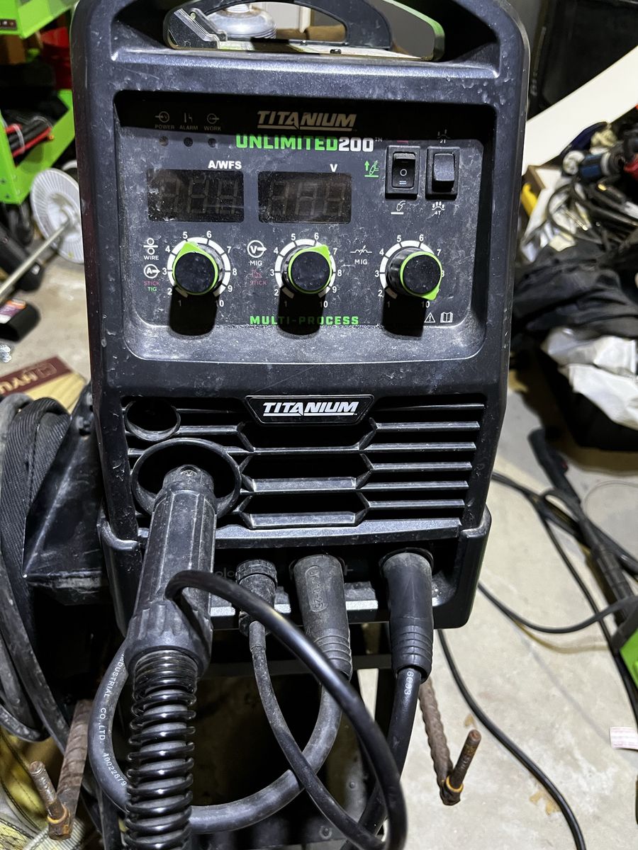 titanium Unlimited 200 Mig Tig And Stick Welder