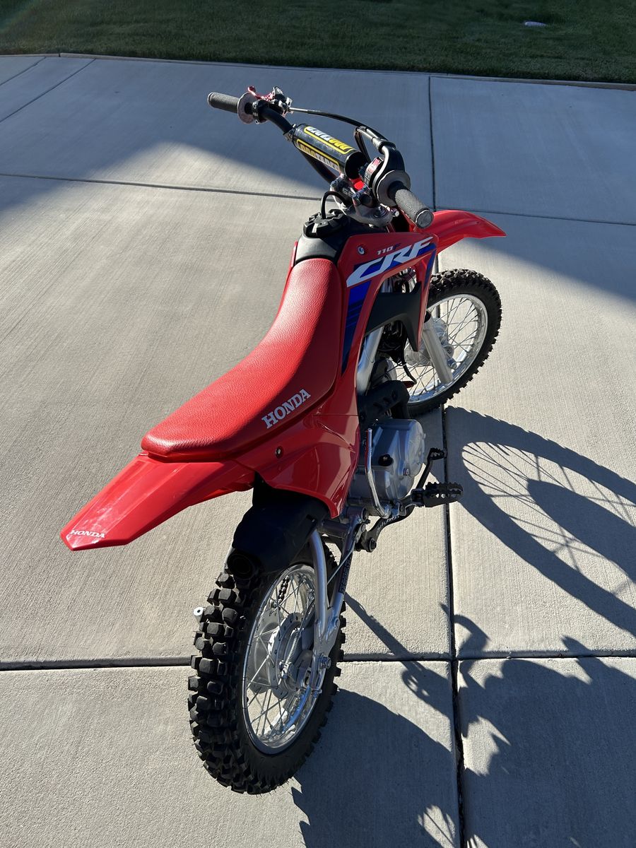 2024 CRF 110 Over $1k in Accessories - Mint Condition- Bike is virtually new - 1 tank of gas used