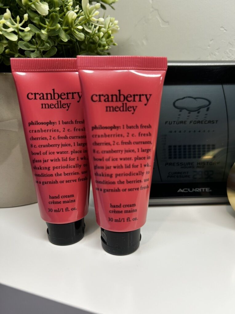 New 2 Philosophy Handcream Cranberry Medley