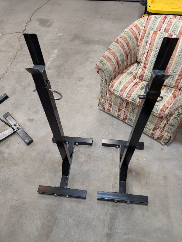 Weight rack and Adjustable Squat Rack