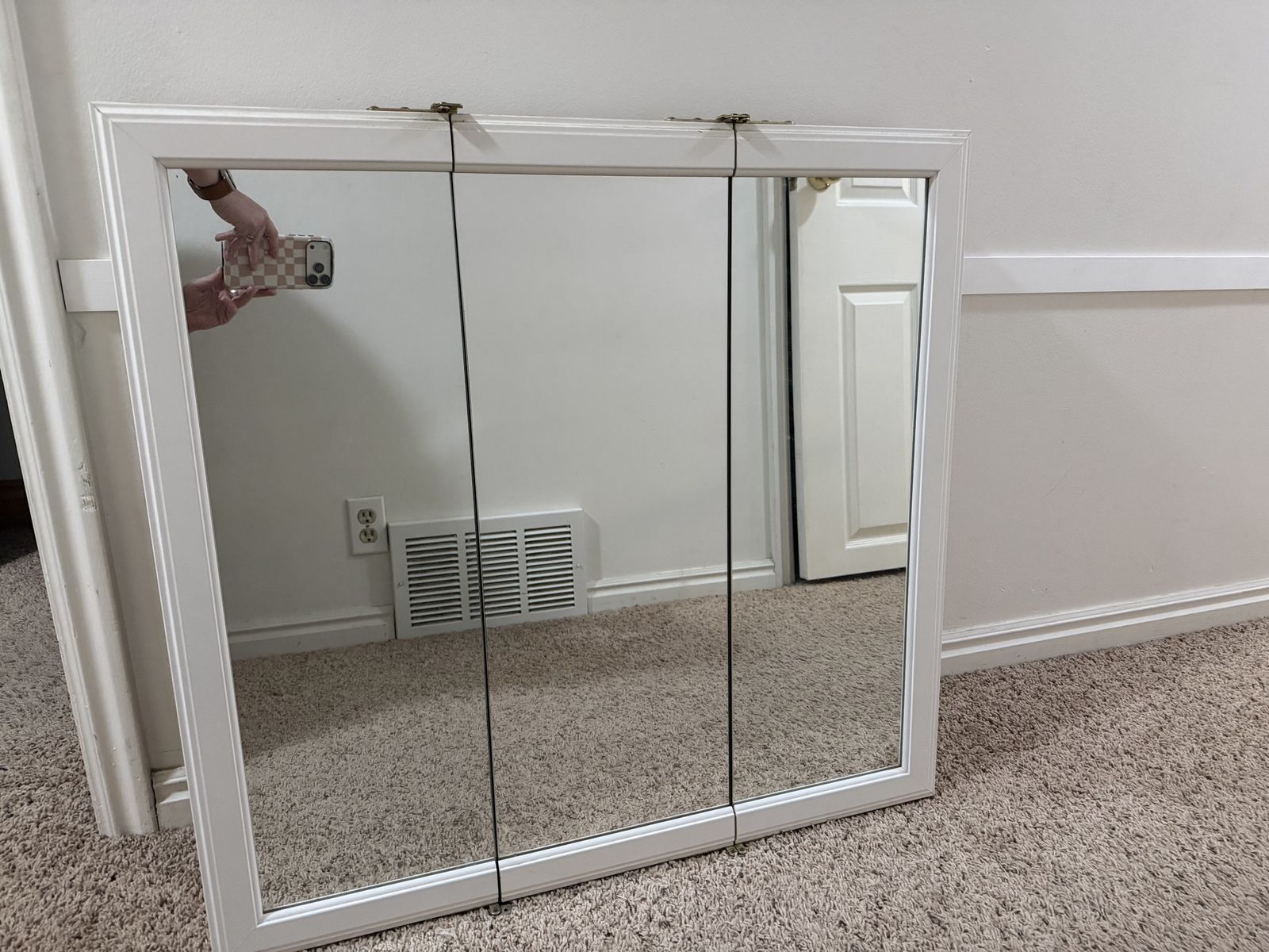 White Medicine Cabinet