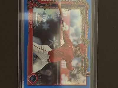 Topps Chrome Holiday 2025 Taylor Ward /199
