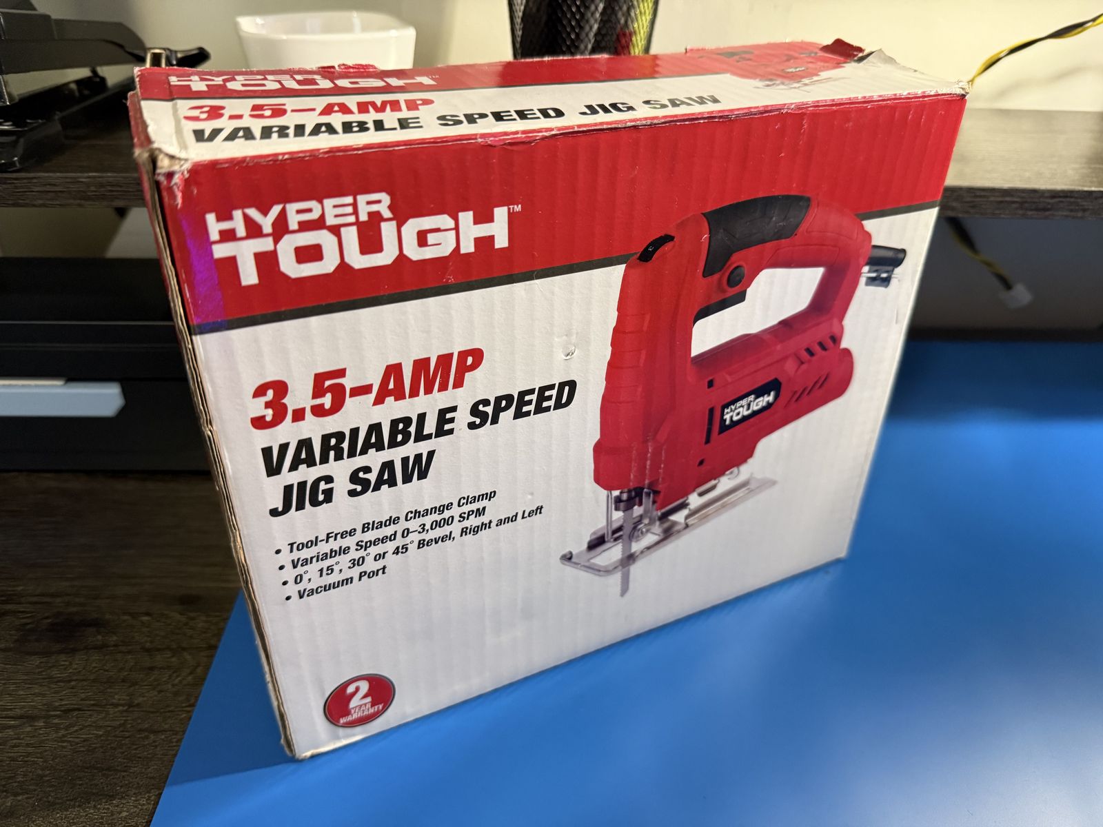 Hyper Tough 3.5 Amp Jig Saw