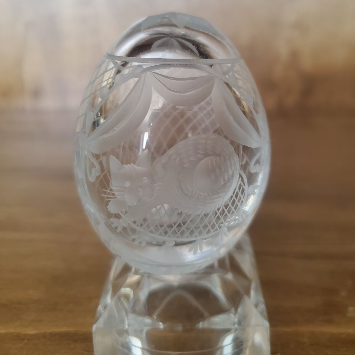 Fabergé - Crystal CAT Collector Egg