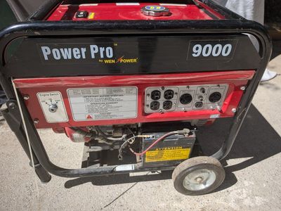 WEN Power Pro 9000-Watt Portable Generator