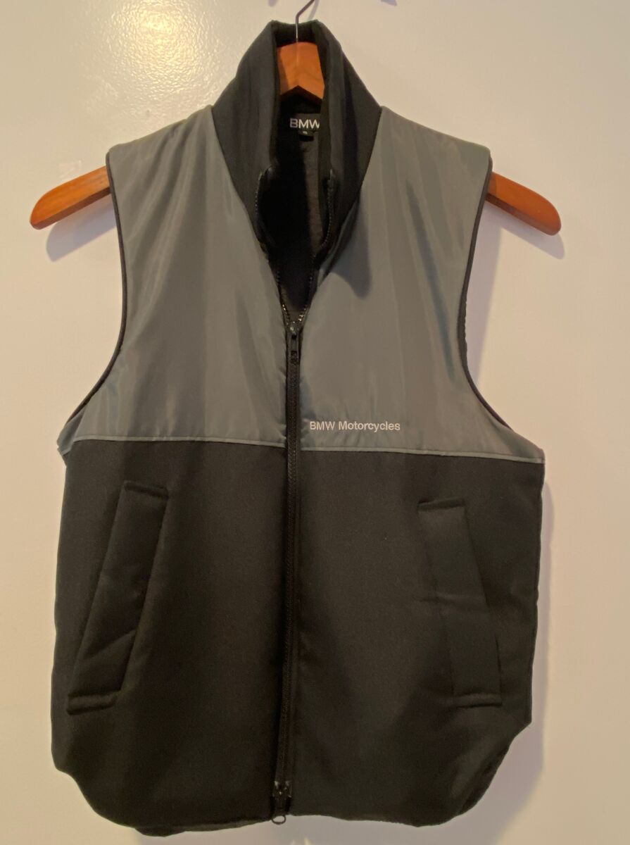 NEW Women's BMW Motorrad HEATED insulated Motorcycle Electric Vest with Cable - Women's Size Small S - 12V