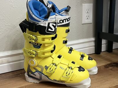 Salomon Xmax 130 Mens Ski Boots 26 26.5 Downhill