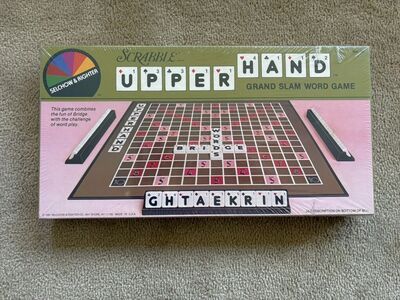 NEW Vintage Scrabble: Upper Hand Game