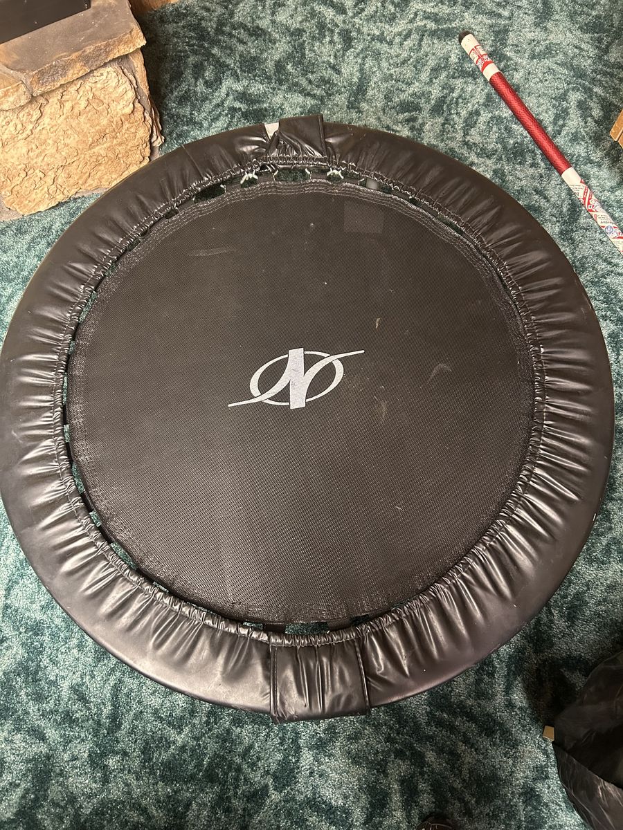 Mini trampoline.