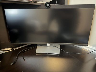 Dell 34 Inch Curved Wide Screen/Dock