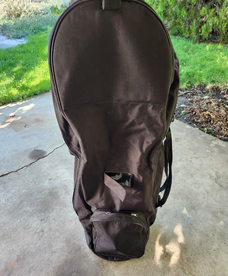 golf, rolling travel bag, black, Good cond