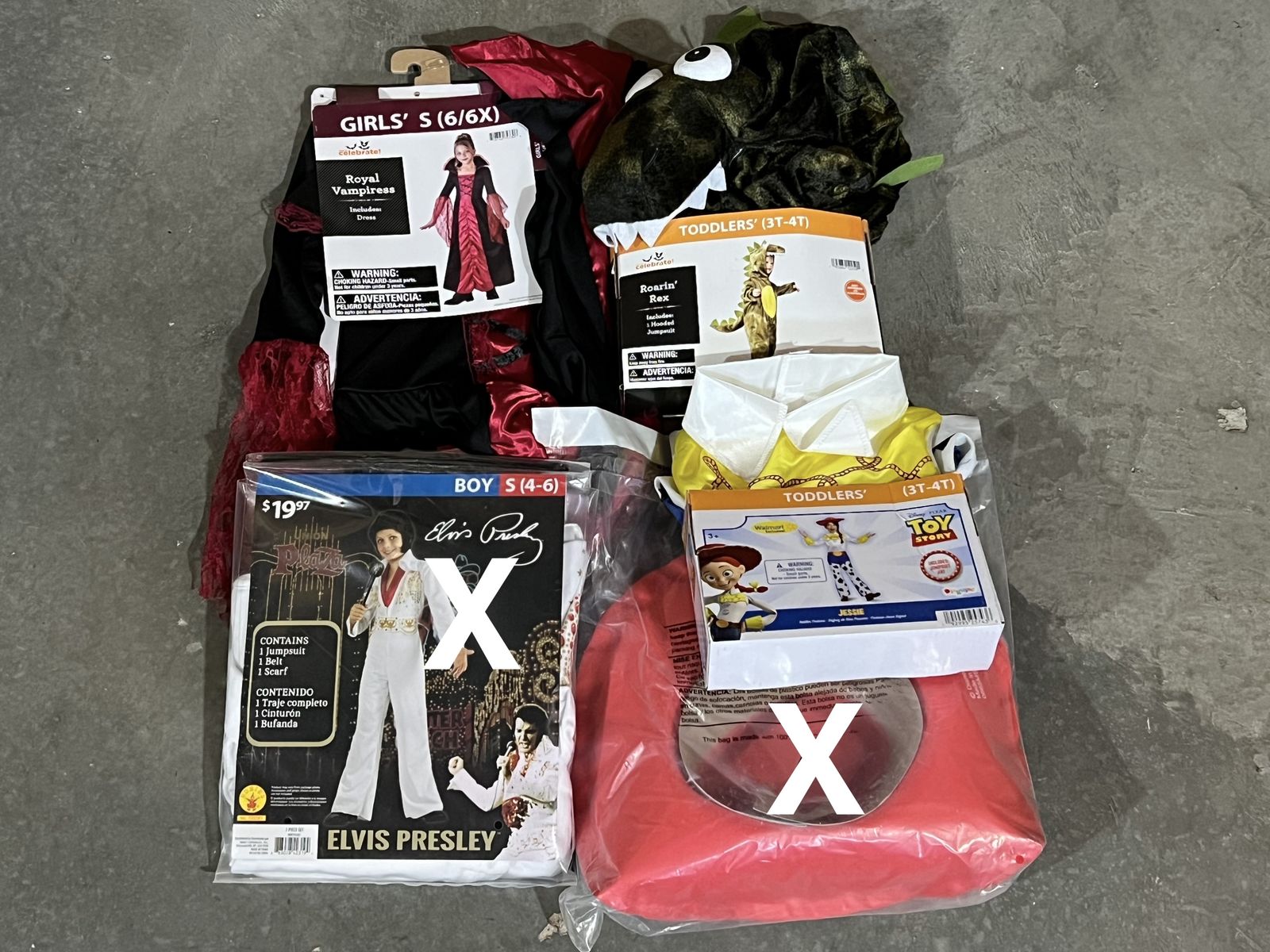 NEW: T-Rex, Vampiress Halloween Costumes