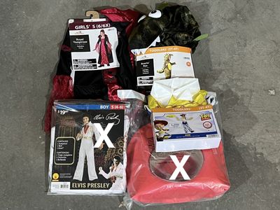 NEW: T-Rex, Vampiress Halloween Costumes