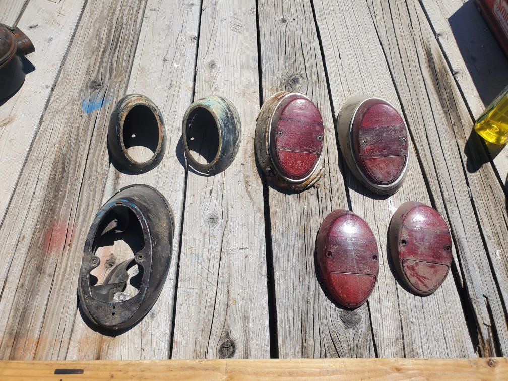 Vintage VW Tail Light Lenses & Housings