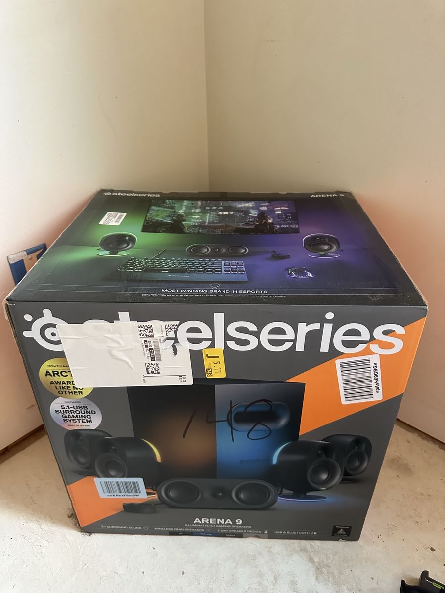 SteelSeries Arena 9 Illuminated 5.1 Surround Sound Gaming Speaker System