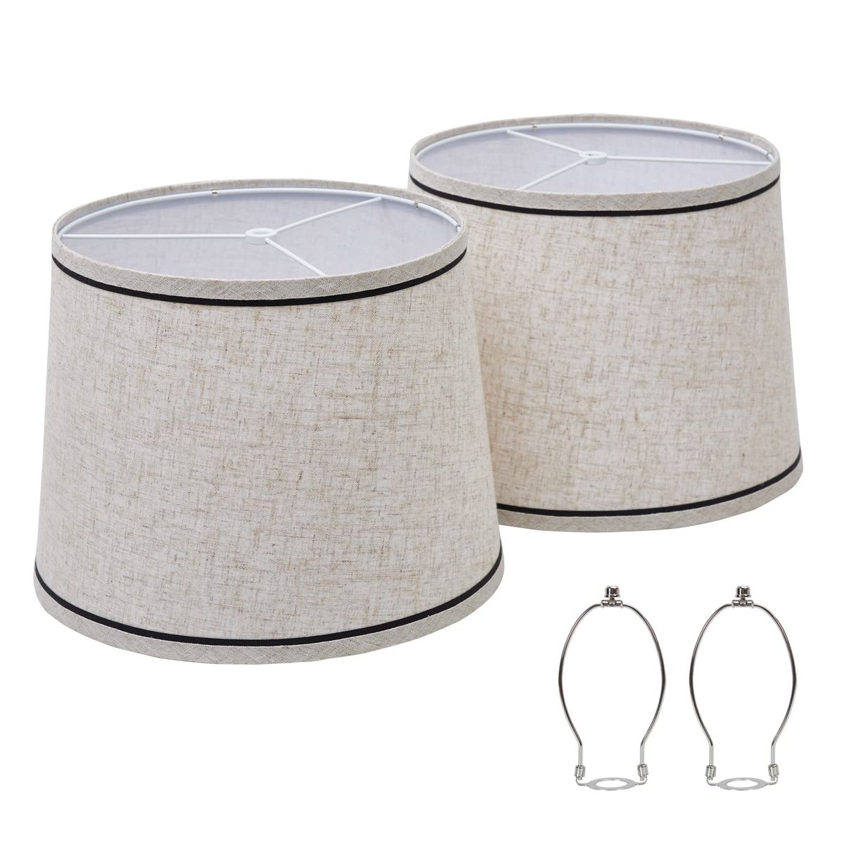 New in the box! Drum Lampshades Set of 2, Fabric Lampshades for Table Lamp & Floor Lamps