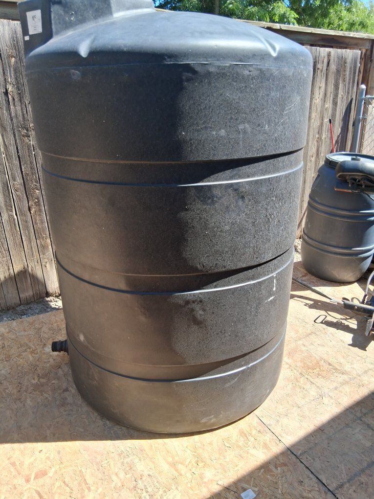 500 gallon water only tank