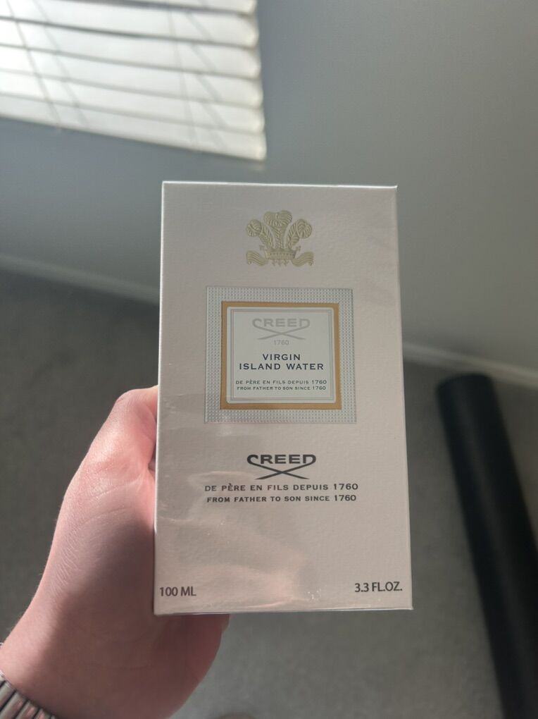 $380 Creed Virgin Island Water Colonge