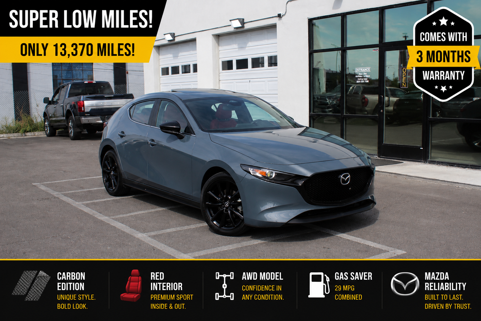 2024 Mazda Mazda3 Hatchback 2.5 S Carbon Edition