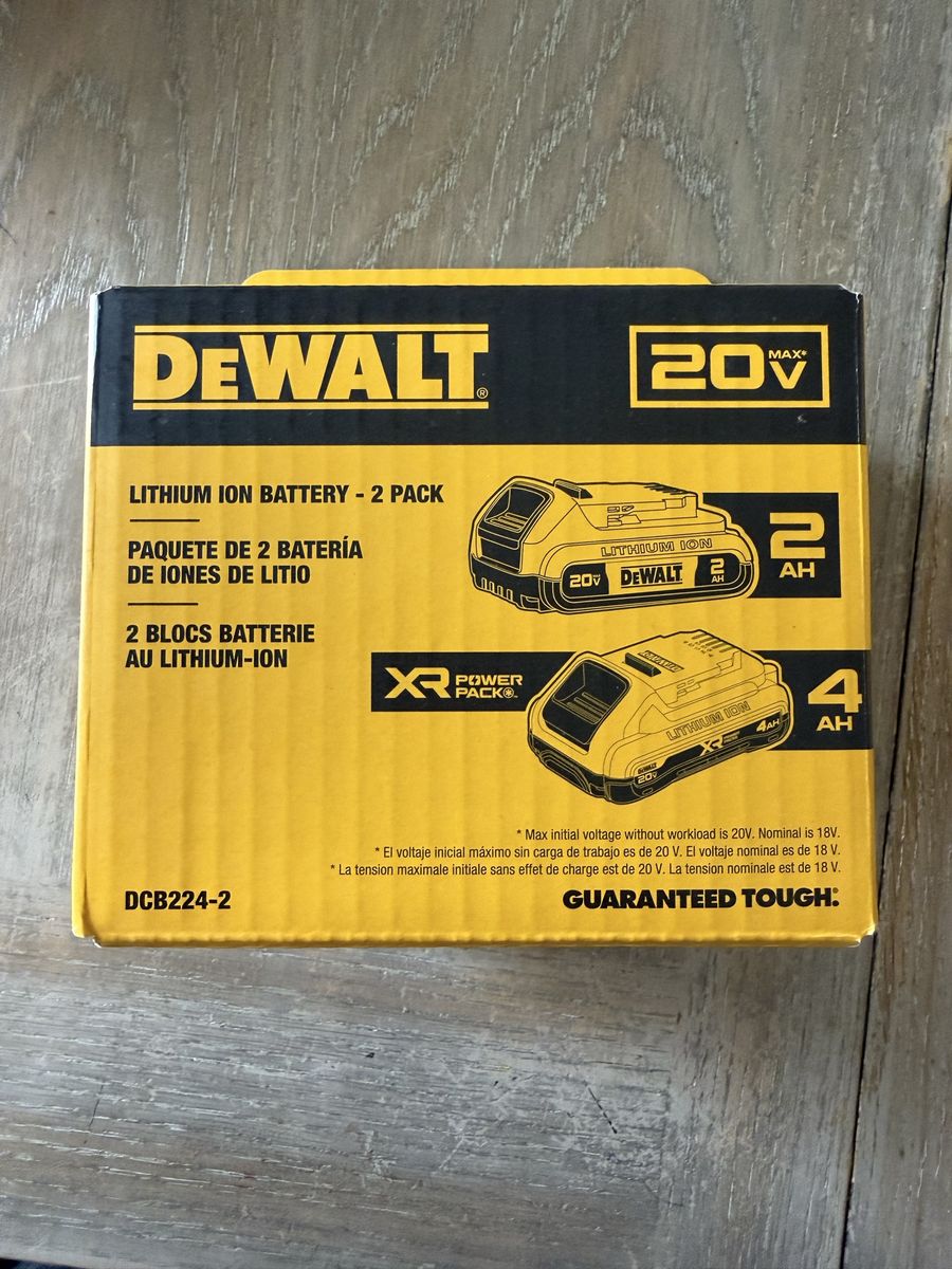 Dewalt 20v 2 Pack Including Power Pack