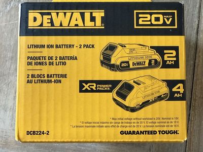 Dewalt 20v 2 Pack Including Power Pack
