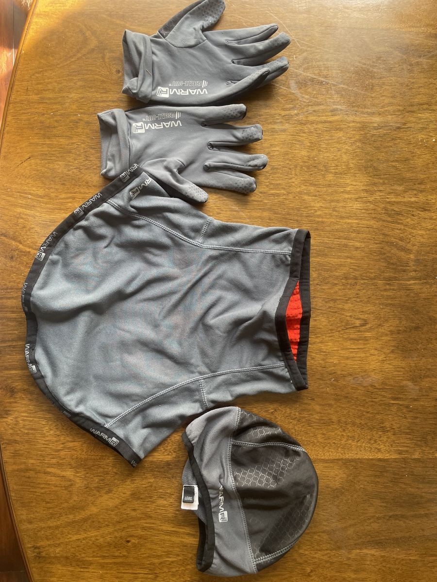 Warm Motorcycle Gear - Beanie, Gloves and Neck Gaiter