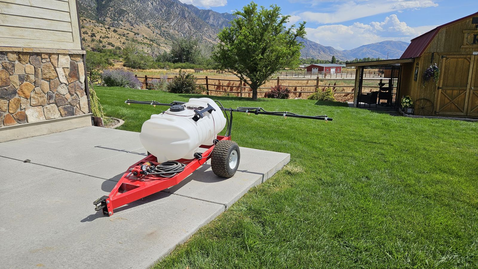 FIMCO 60 gallon Trailer Sprayer