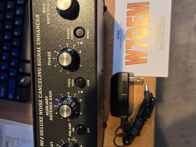 MFJ Deluxe noise cancelling signal enhancer Model MFJ-1026