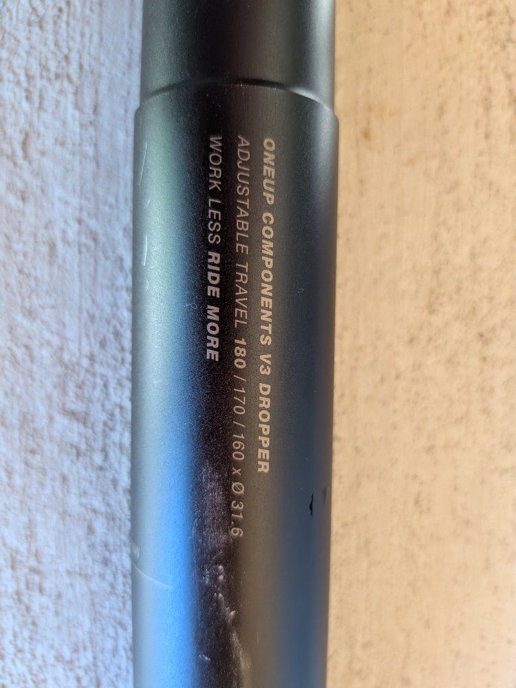 Like New One Up V3 180mm dropper post