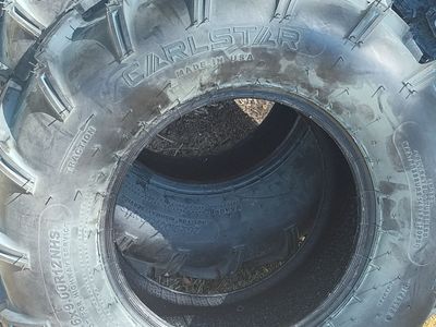 Carl Star Tires. Only 10 miles on them