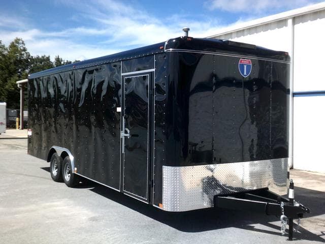 8.5x24 Interstate Enclosed Car Carrier Trailer FREE INSPECTION
