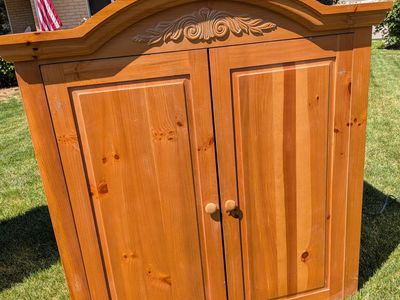 Solid Wood Entertainment Unit