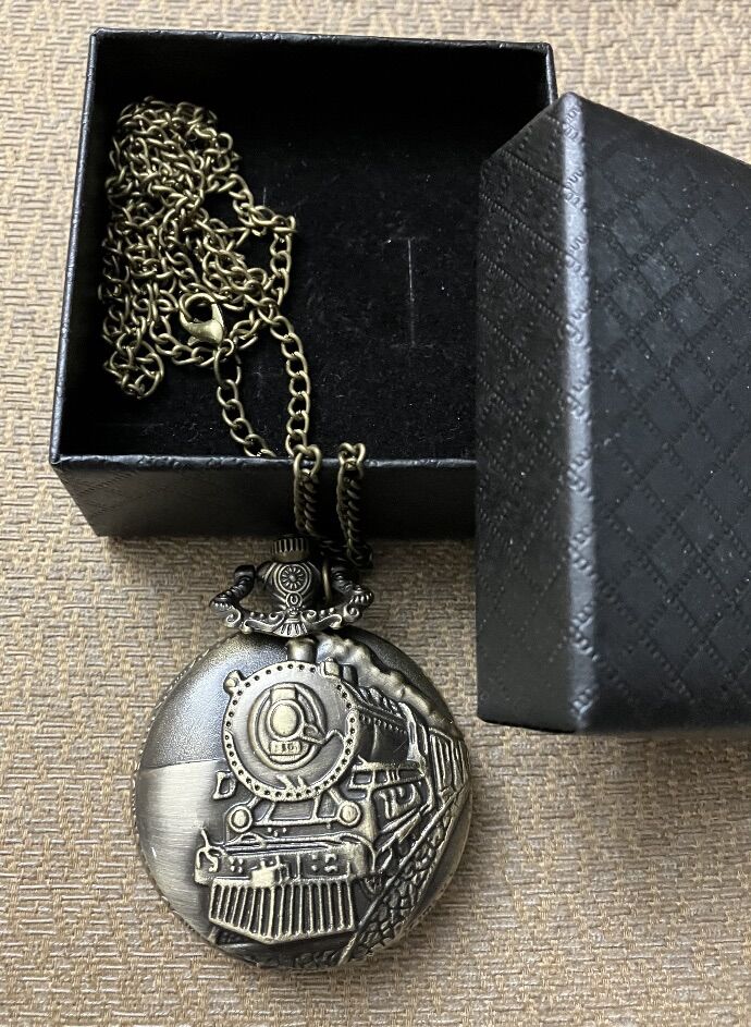 Vintage Railroad Conductor Pocket Watch