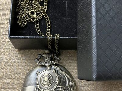 Vintage Railroad Conductor Pocket Watch