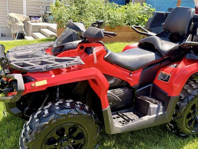 ️ 2014 Can-Am Outlander MAX 4x4 – Snow Plow Included – Only 2,095 Miles – Excellent Condition - Street legal -