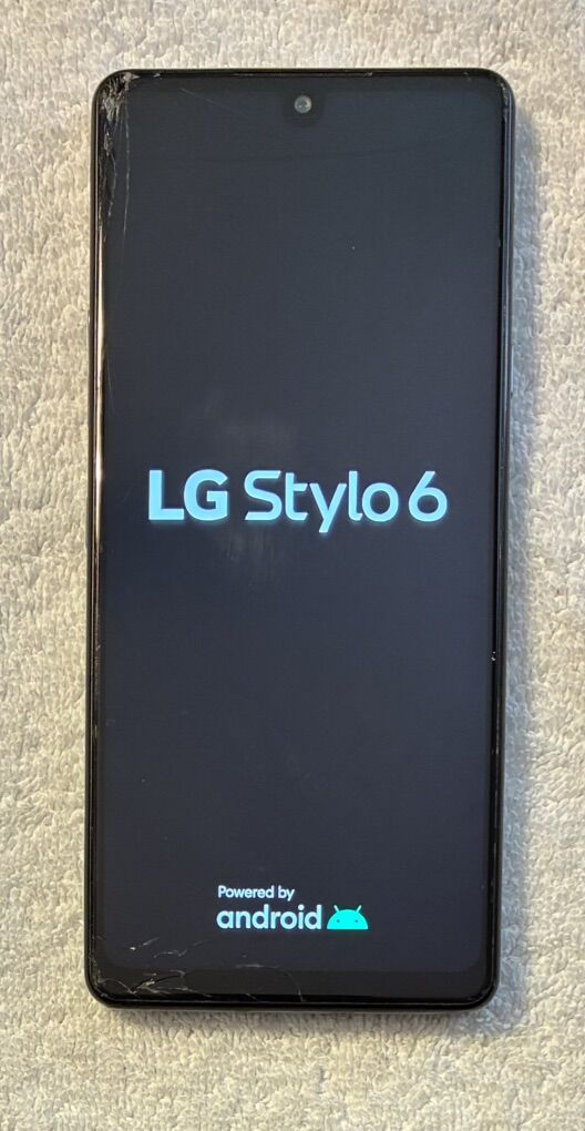 LG Stylo 6 Cracked But Still Works Great
