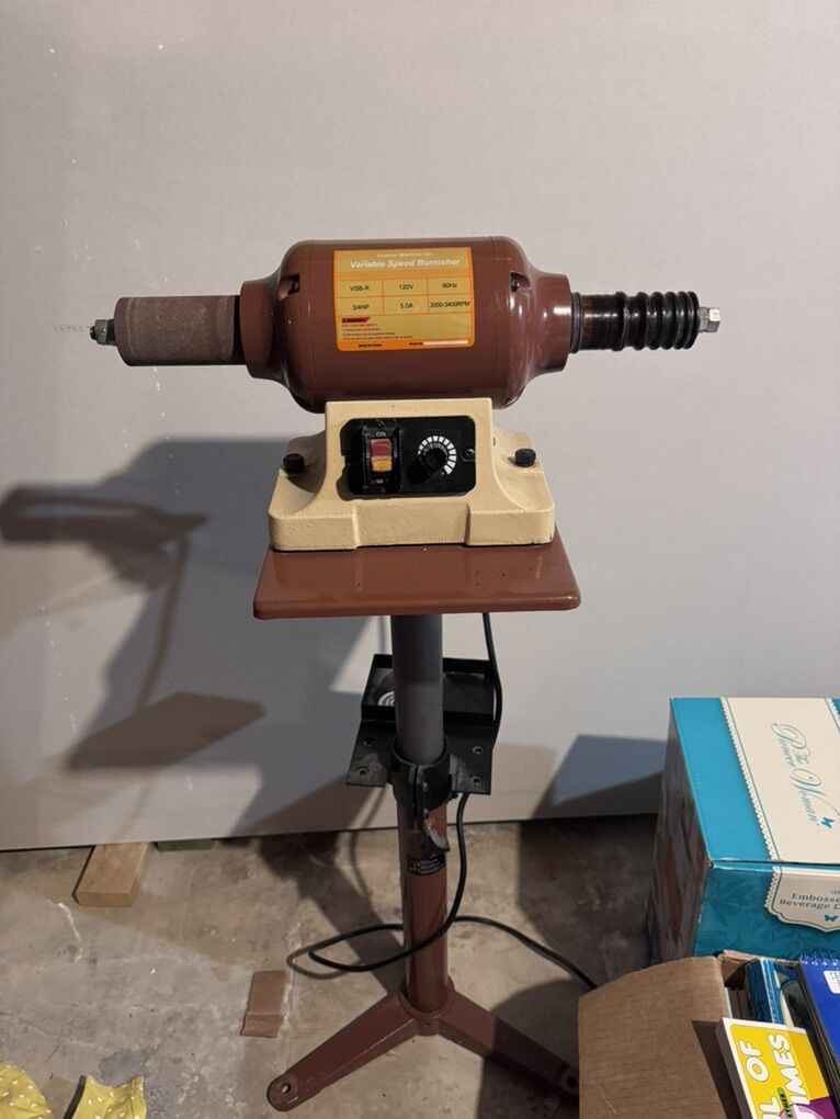 Leather Machine Co Cobra MP Burnisher