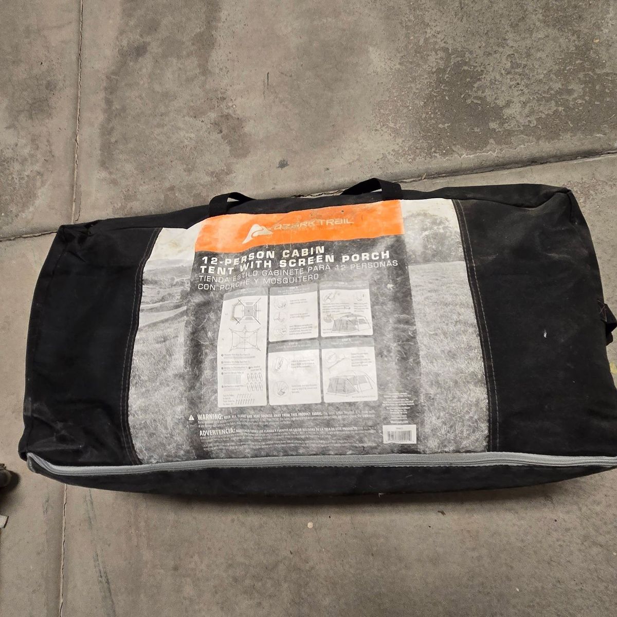 Huge 12 Person Family Tent w/ Screen Porch