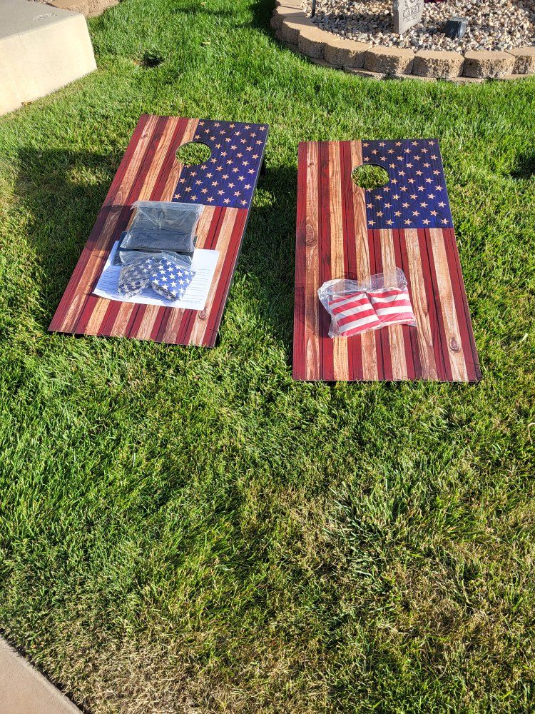 Americana Corn Hole Set**
Qty-3