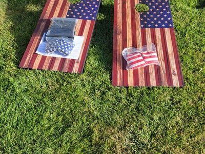 Americana Corn Hole Set**
Qty-3
